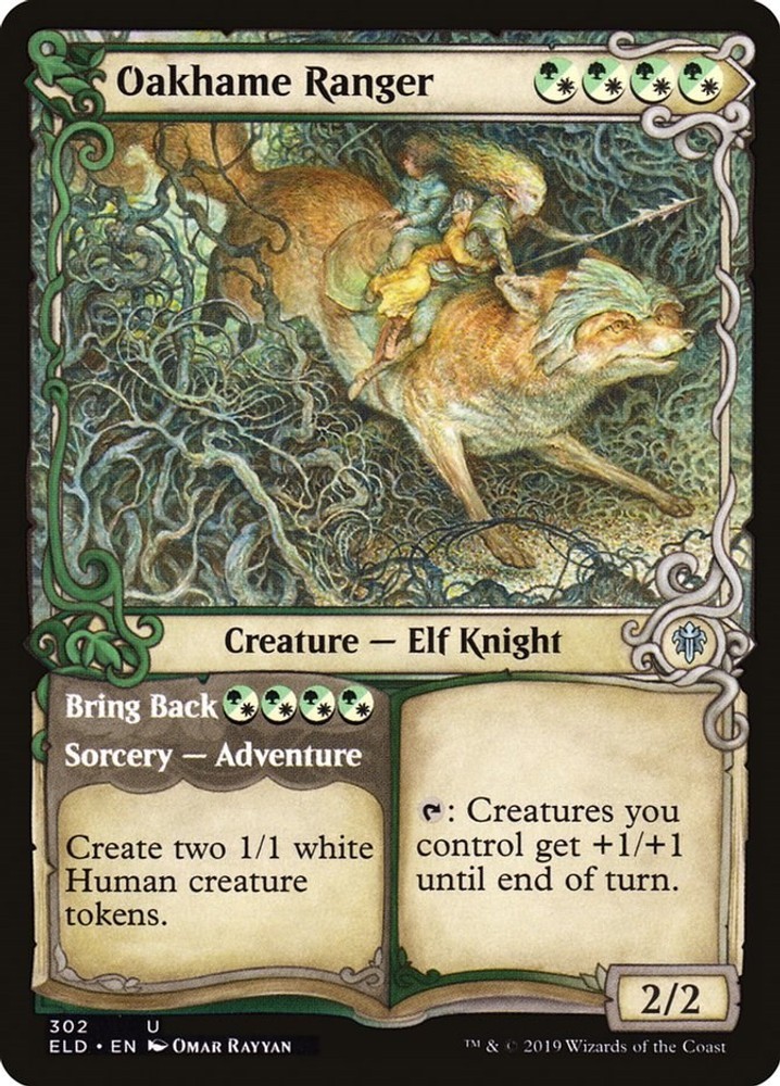 NM – Oakhame Ranger (Showcase) ELD – 302 Throne of Eldraine
