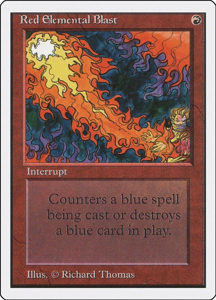 Red Elemental Blast Normal [2ED – 170] LP Magic