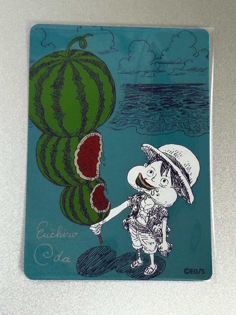 ONE PIECE NatsuComi 2026 Metakira Card Monkey D. Luffy Promo Eiichiro Oda