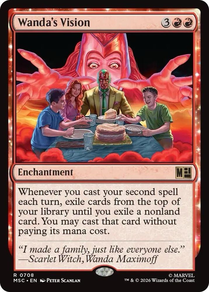 Wanda’s Vision (Commander: Marvel Super Heroes) – NM Pack Fresh MTG
