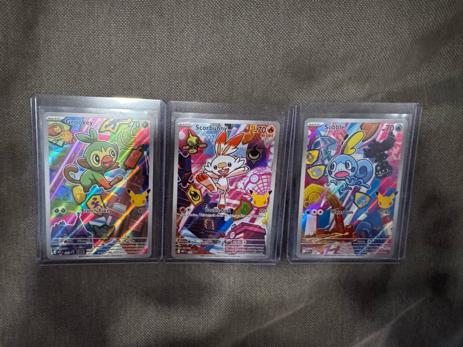 Pokémon First Partner Illustration Collection Series 2 Galar Set Sobble Grookey