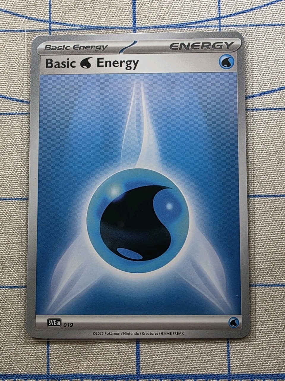 Basic Water Energy SVE 019 | Scarlet & Violet Energies | Pokemon