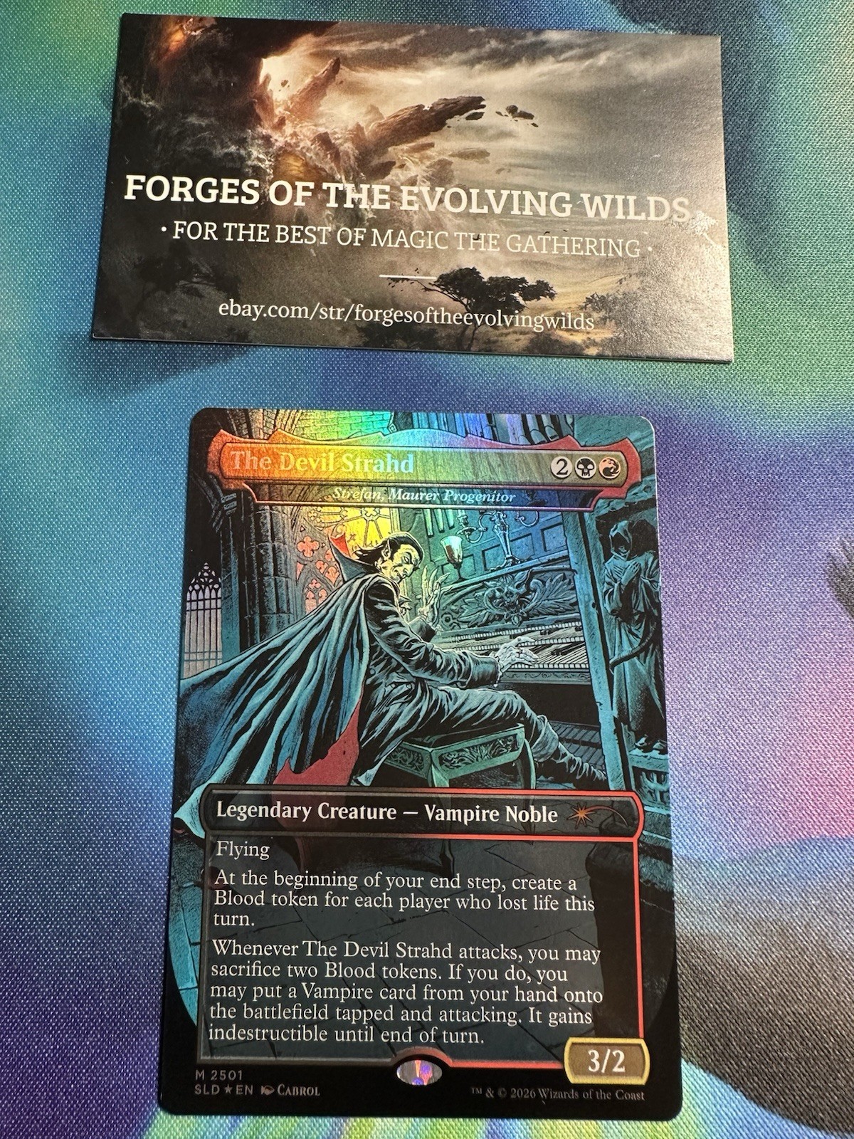 The Devil Strahd Foil 2501 Strefan, Maurer Progenitor Secret Lair Strahd’s