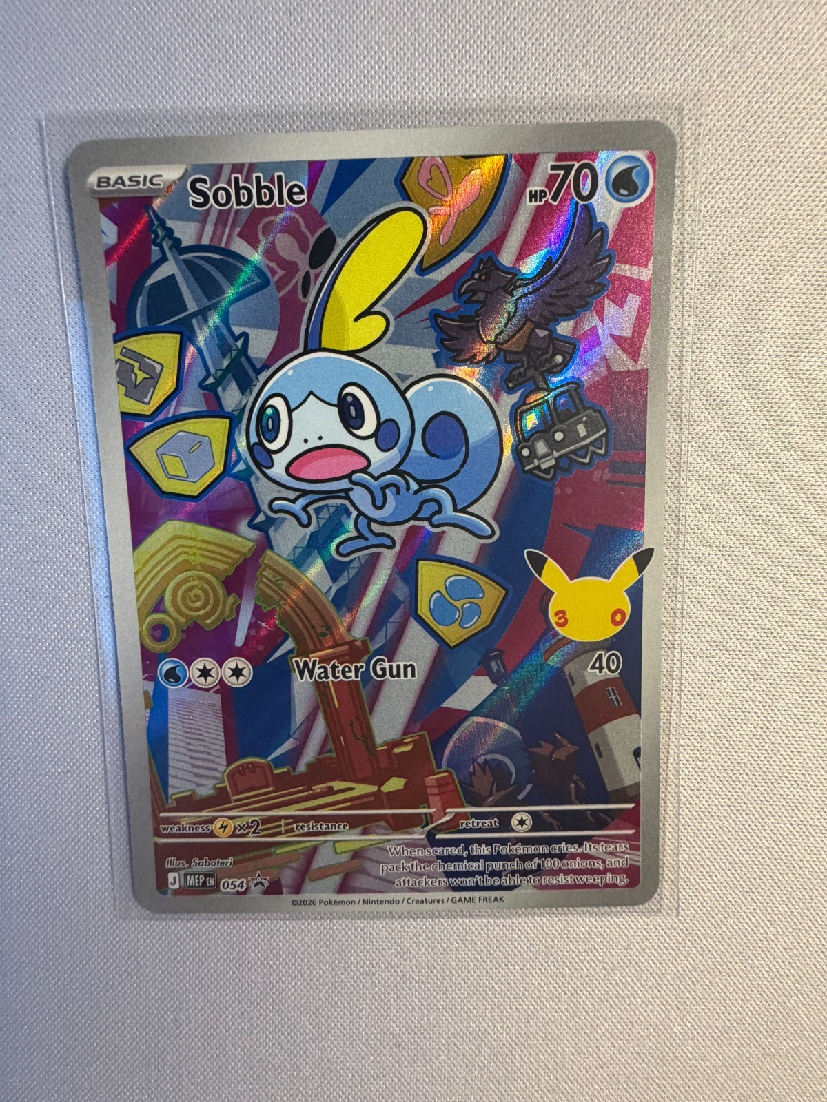 Sobble – 054 – ME: Mega Evolution Promo (MEP) Near Mint