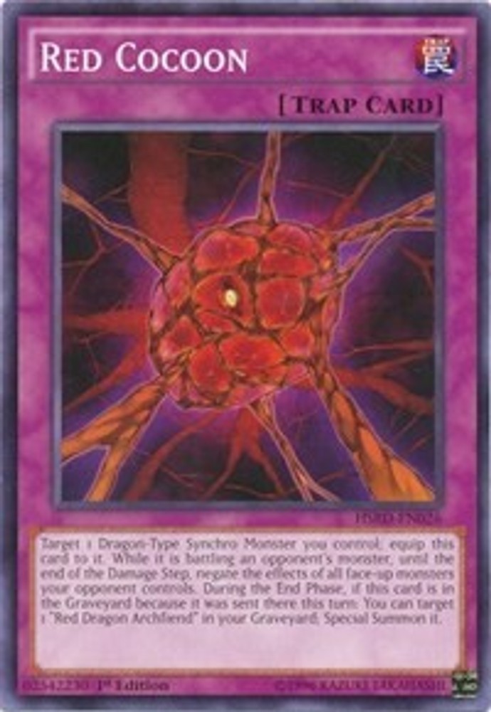 Red Cocoon 1st Edition [HSRD – HSRD-EN026] LP YuGiOh