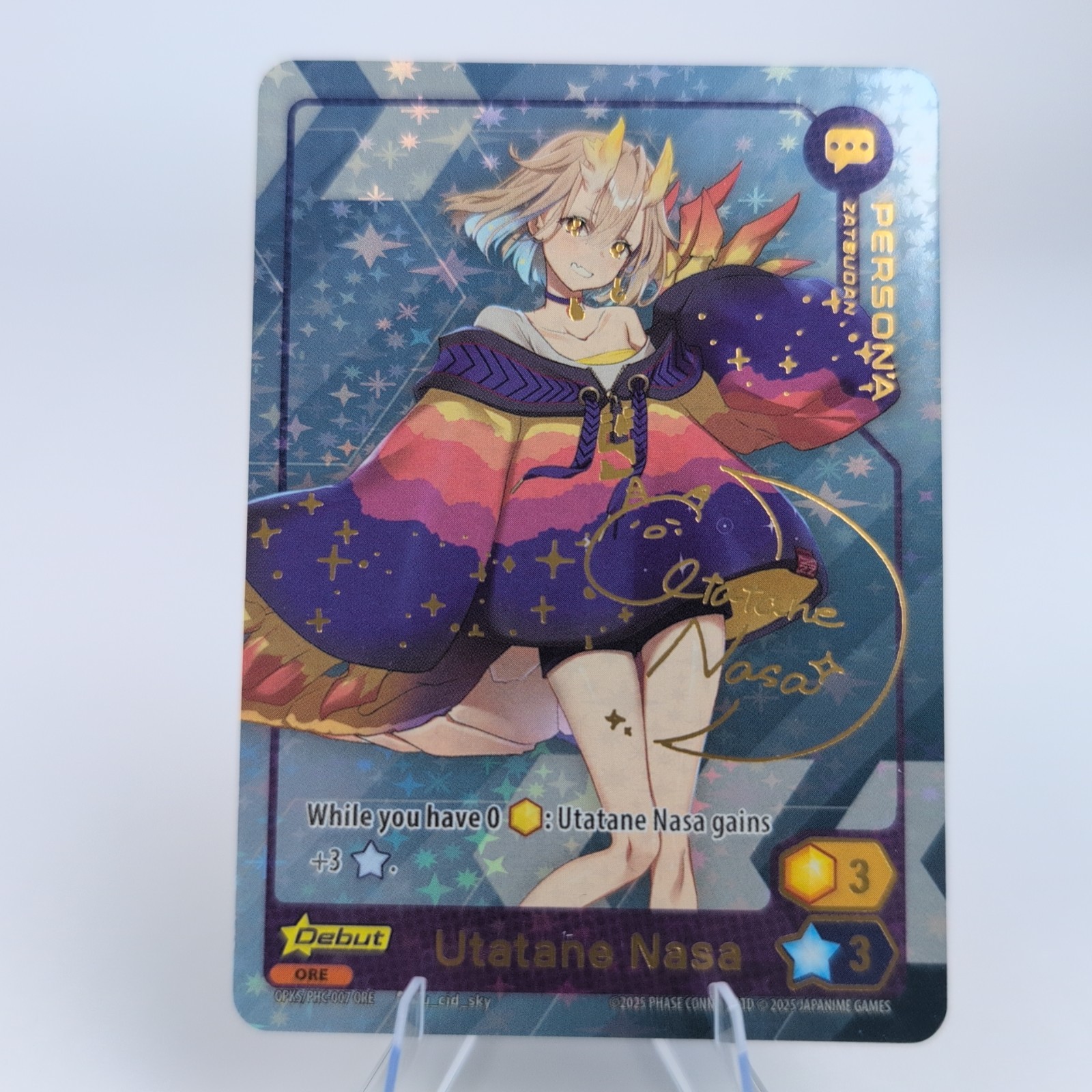 Oshi Push Phase Origins – Utatana Nasa – Ore – Kickstarter Debut Edition