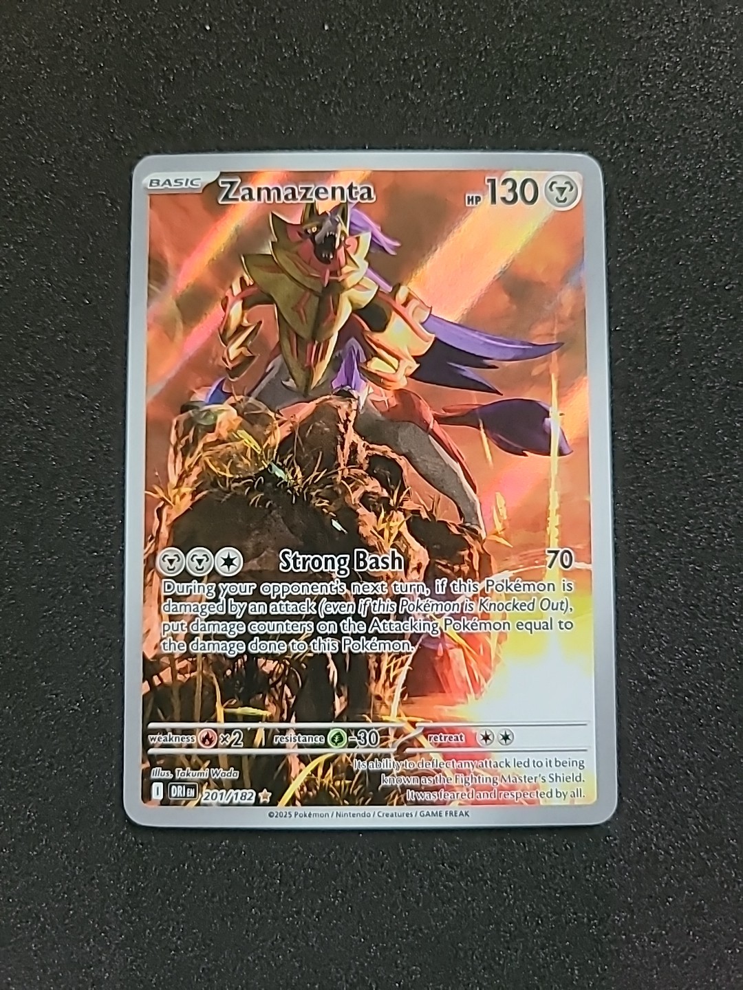 Zamazenta 201/182 Destined Rivals – Illustration Rare