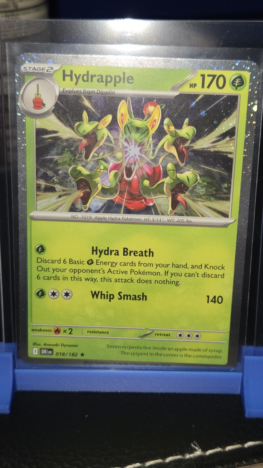 Hydrapple (Cosmos Holo) 018/182 Miscellaneous Cards & Products Holo
