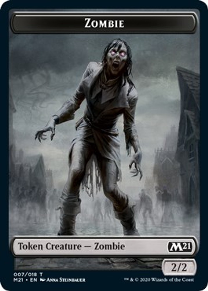 Zombie Token [Core Set 2021 – 7] NM