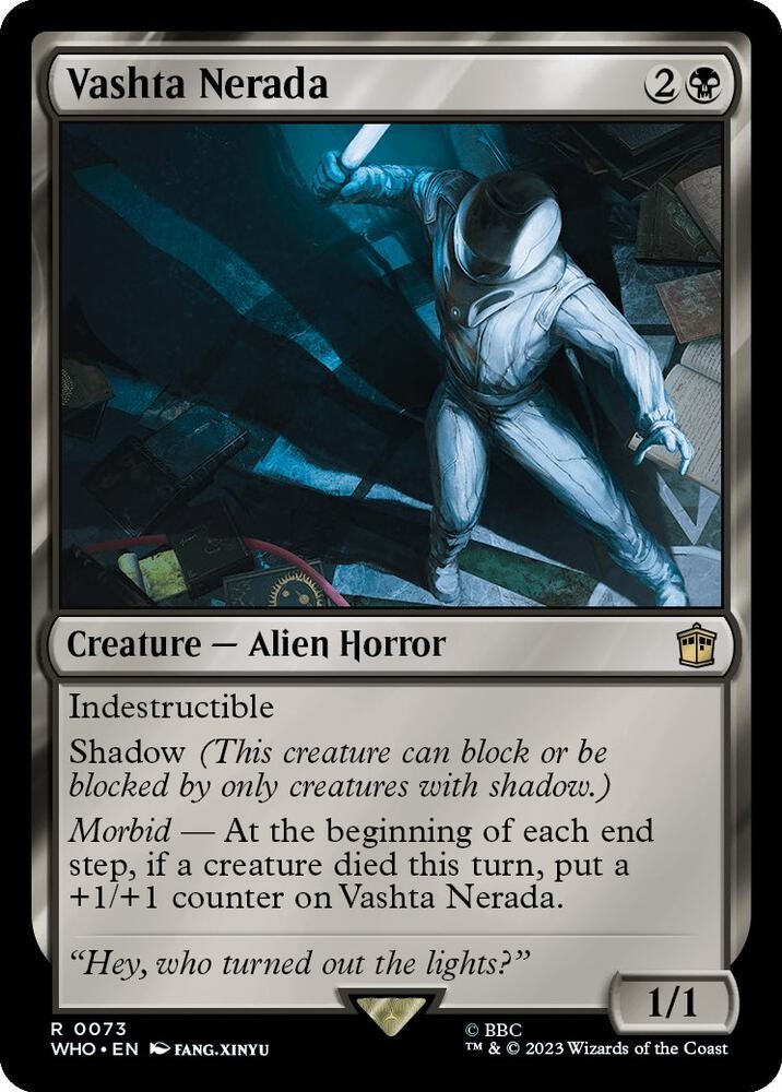 1x Vashta Nerada – Universes Beyond: Doctor Who – NM – MTG