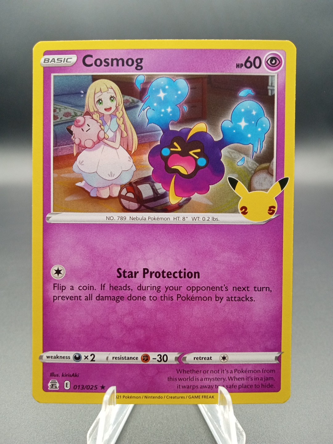 2021 Pokemon Celebrations Cosmog #013