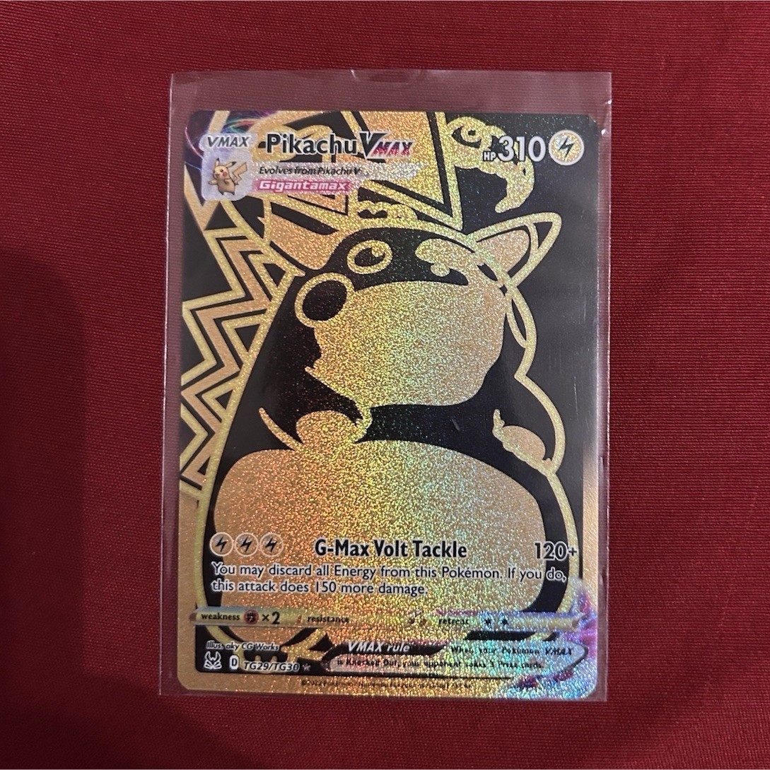 Pikachu VMAX Secret TG29/TG30 Swsh11 Lost Origin TG Holo English 310HP