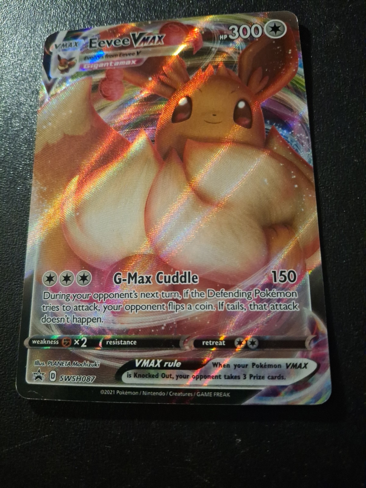 Eevee VMAX SWSH087 SWSH: Sword & Shield Promo Cards Holo