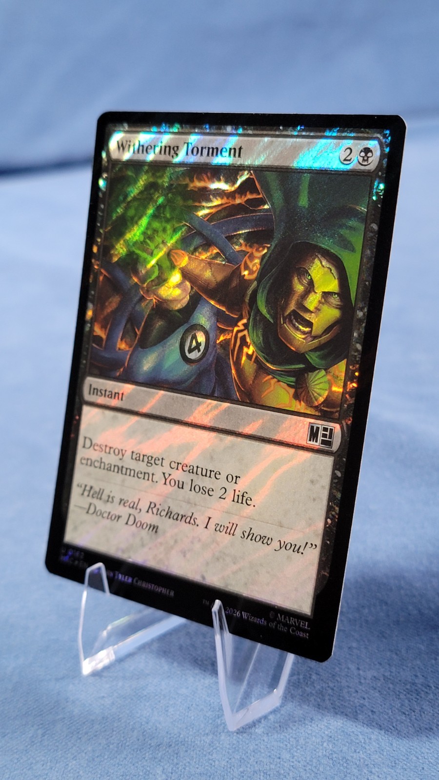 Withering Torment (Surge Foil) Commander: Marvel Super Heroes Foil