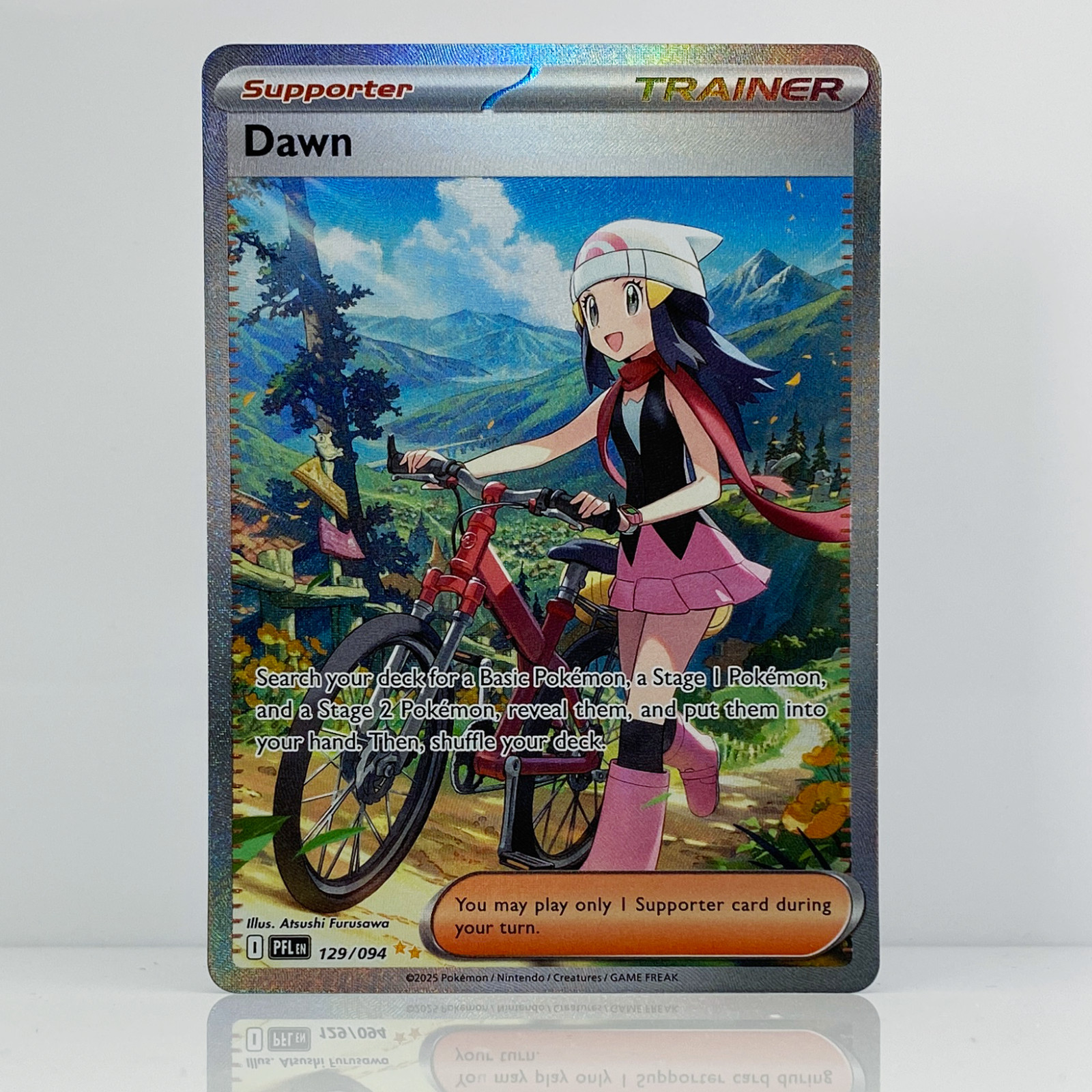 Dawn 129/094 SIR Special Illustration Rare Phantasmal Flames Pokemon – NM