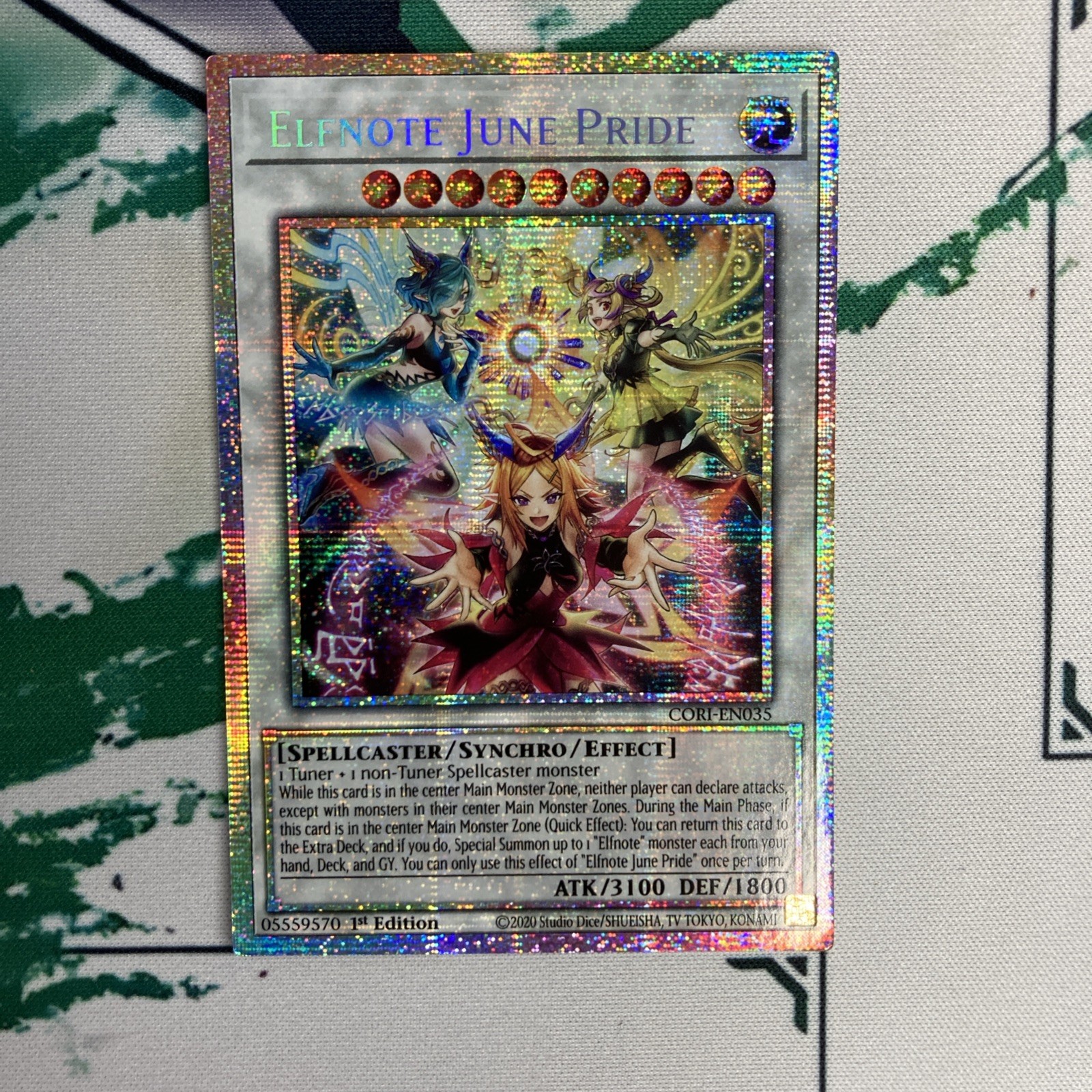 Elfnote June Pride CORI-EN035 Starlight Rare NM-M 1st Edition