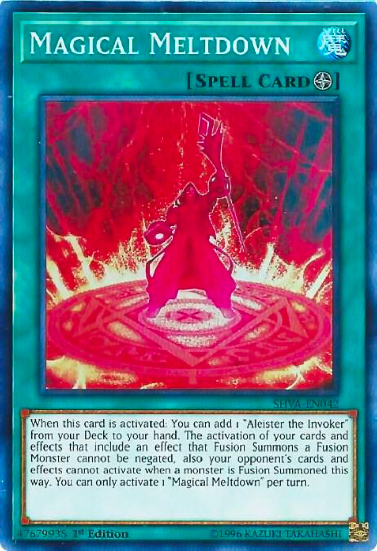 Yugioh Magical Meltdown – M/NM 1st Ed.