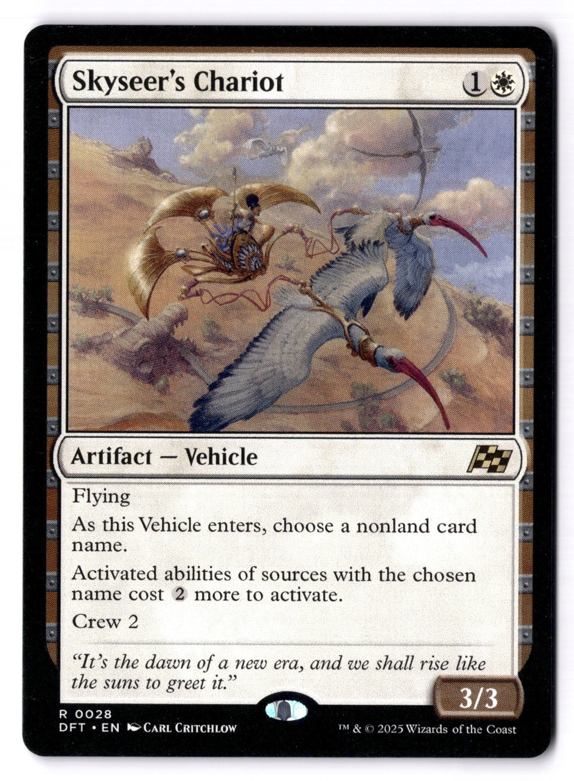 Skyseer’s Chariot NM* Aetherdrift ENGLISH 0028 mtg -UnltdCards
