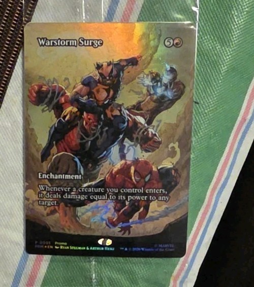 Warstorm Surge Media Promos Foil
