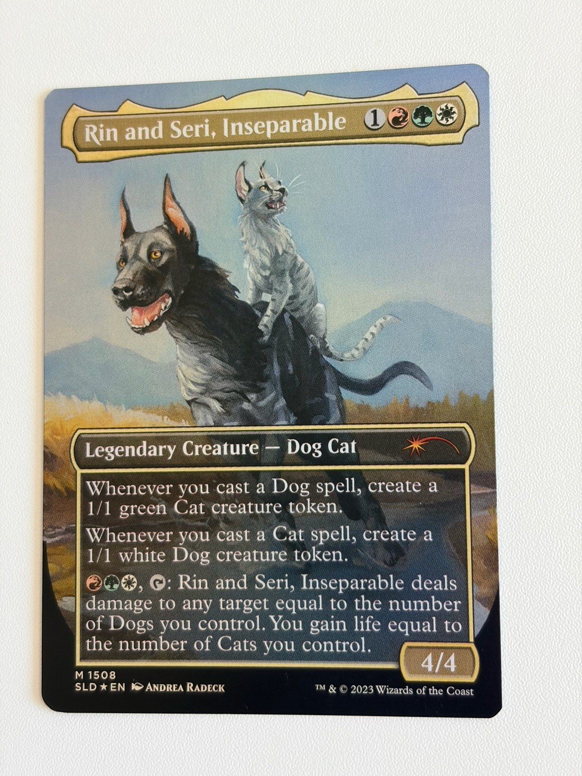 Rin and Seri, inseparable (secret lair 1508) – Foil – English – MTG Secret Lair