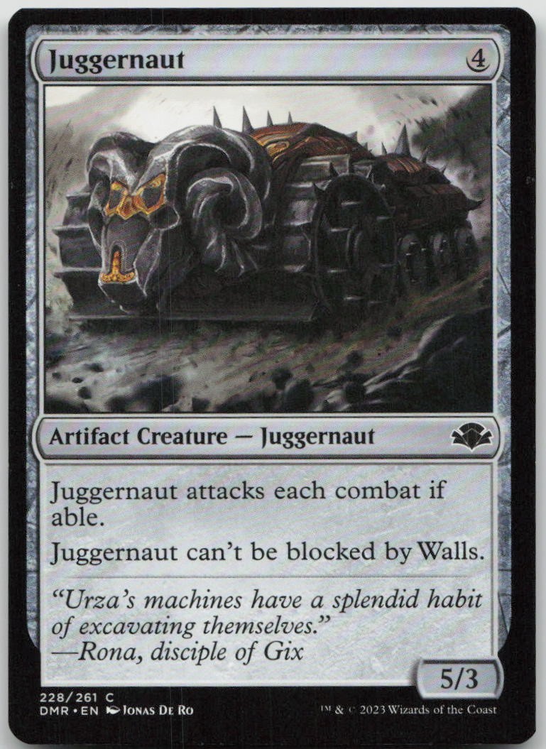 Juggernaut #222 Uncommon Dominaria Magic: The Gathering NM