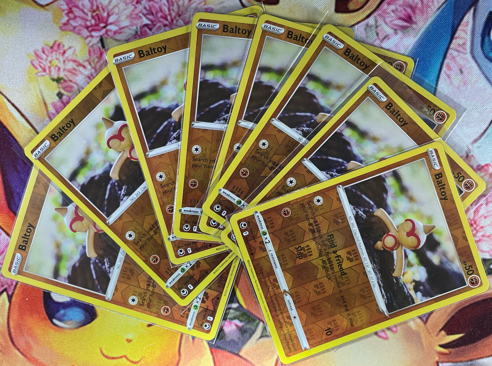 Baltoy Reverse Holo – 093/195 – Silver Tempest Pokemon 2022