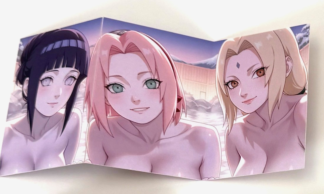 Genki Parade 2 Goddess Story: Naruto – Tri-fold – Waifu CCG Card