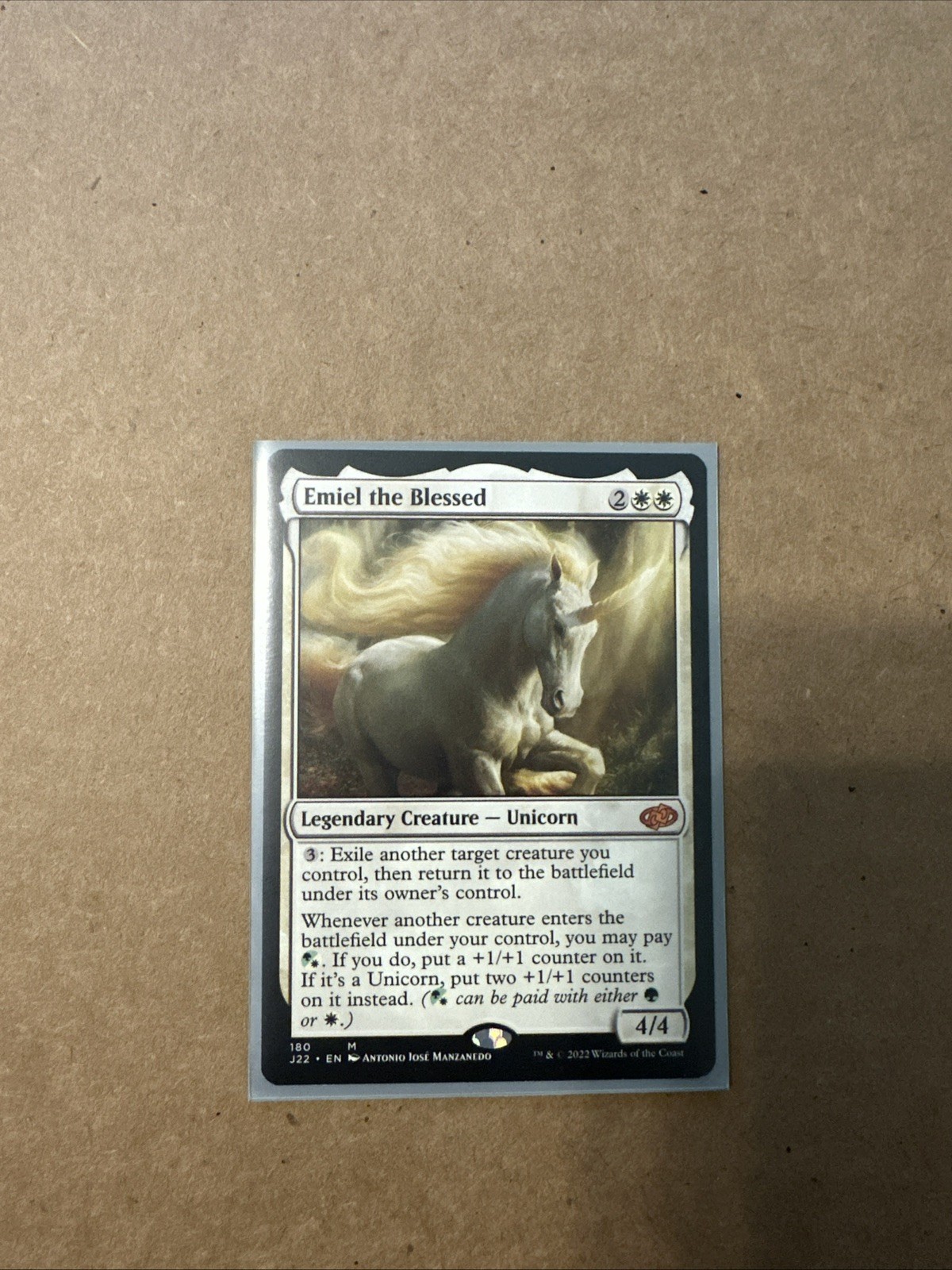 Emiel the Blessed Jumpstart 2022 Regular MTG NM Pack Fresh