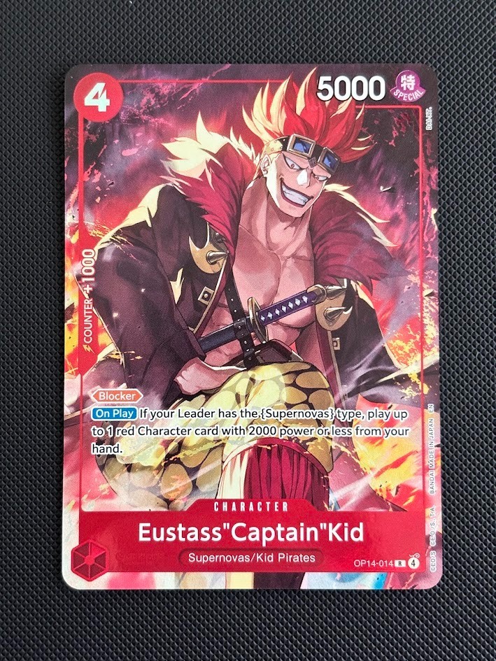 Eustass Captain Kid (Premium Card Collection -Best Selection Vol. 6) OP14-014 NM