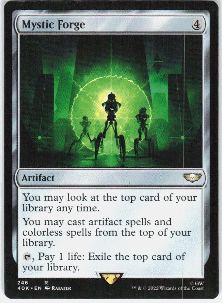 Mystic Forge 246 Rare Universes Beyond: Warhammer 40,000 Magic: The Gathering NM