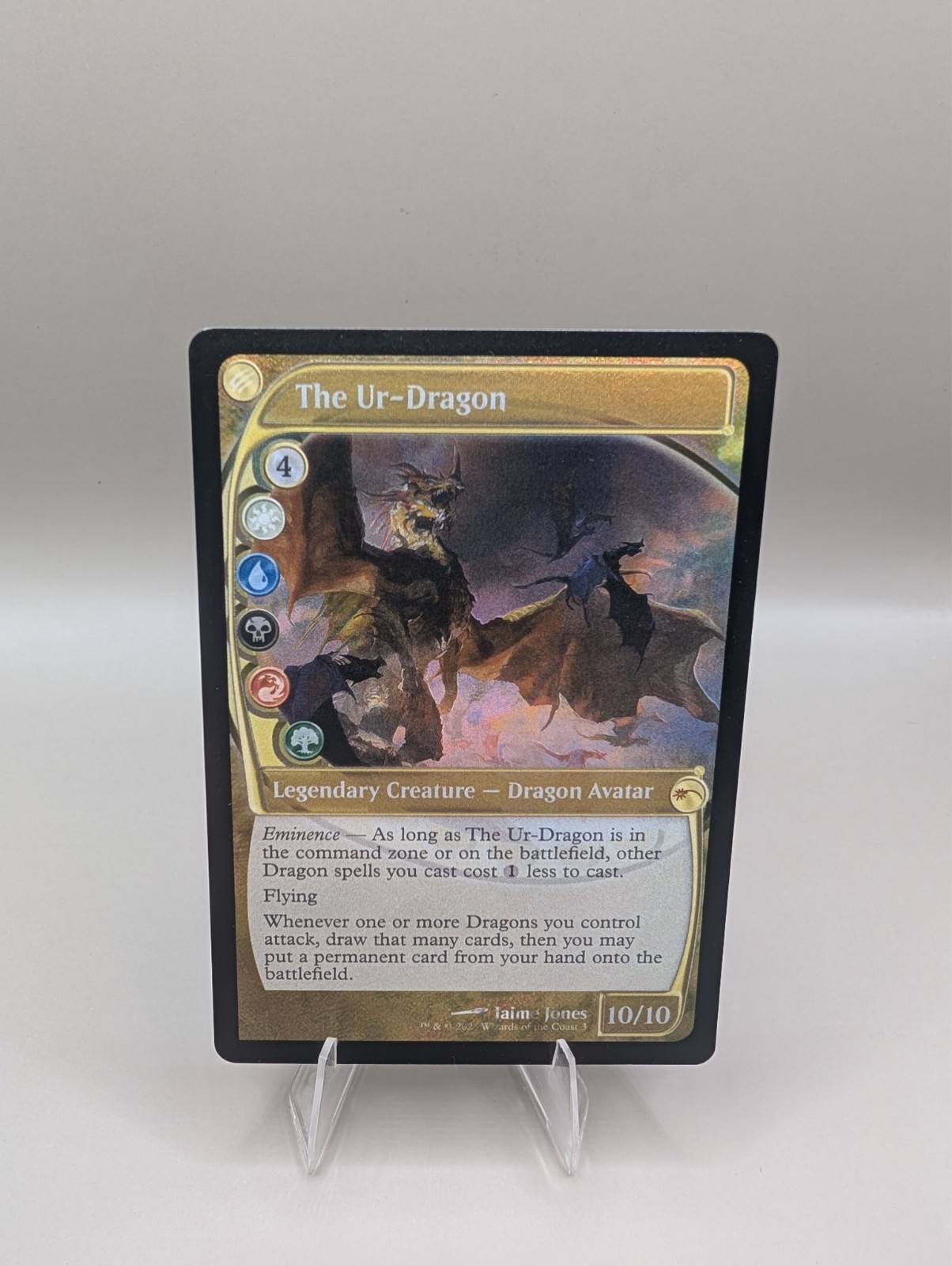 MTG The Ur-Dragon (Future Sight) MPF #3 – MTG MagicFest Cards Foil (NM)