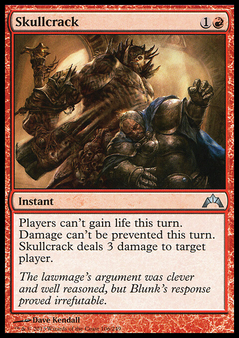 MTG Magic the Gathering Skullcrack (106/257) Gatecrash LP