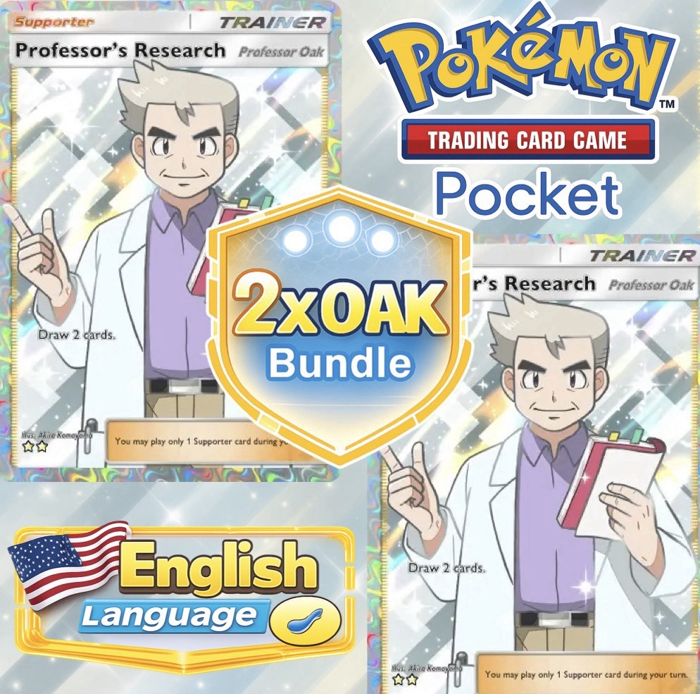 Professor Research (Oak) [2] PTCGP – Pokémon TCG Pocket