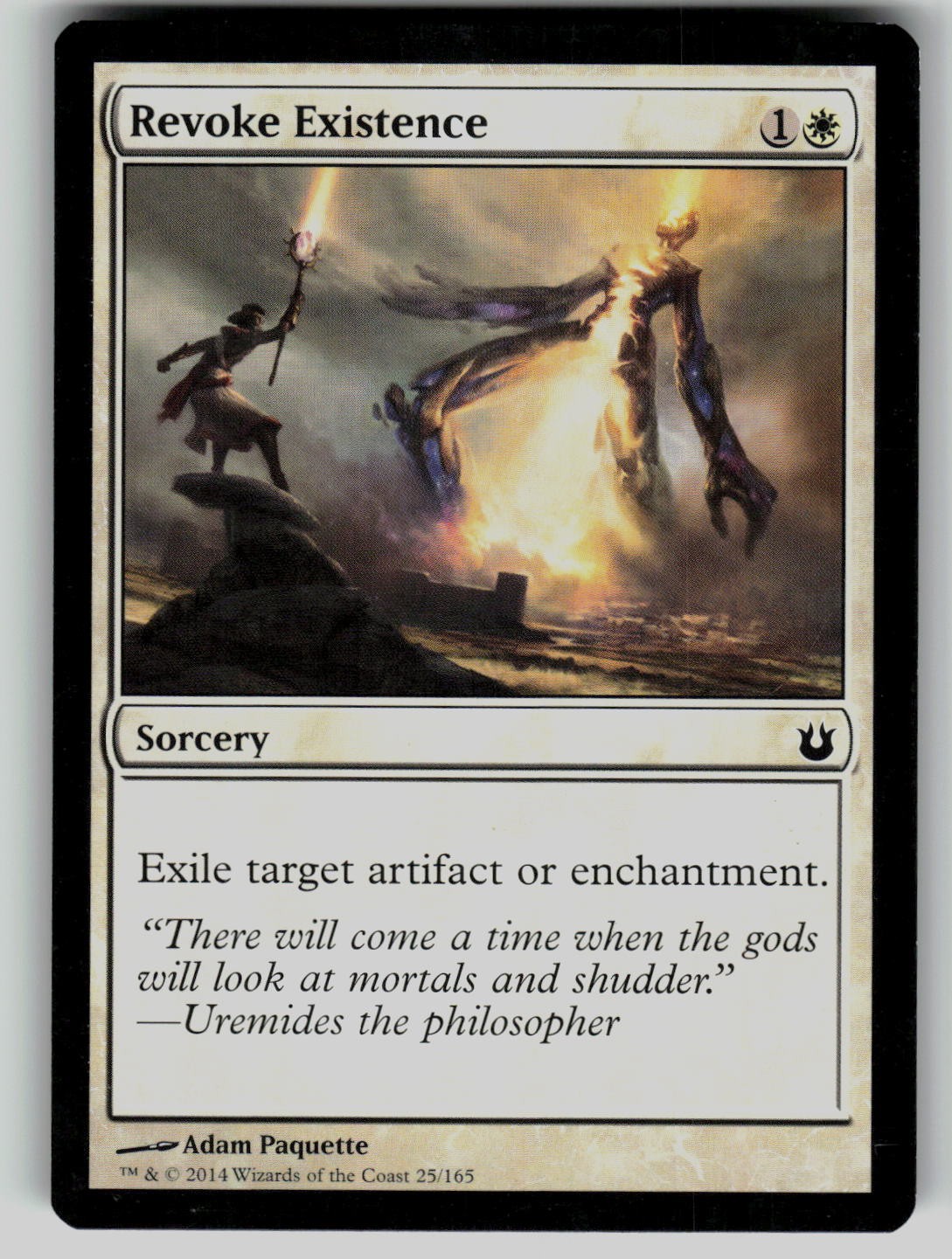 Revoke Existence 25 Born of the Gods Magic: The Gathering Common