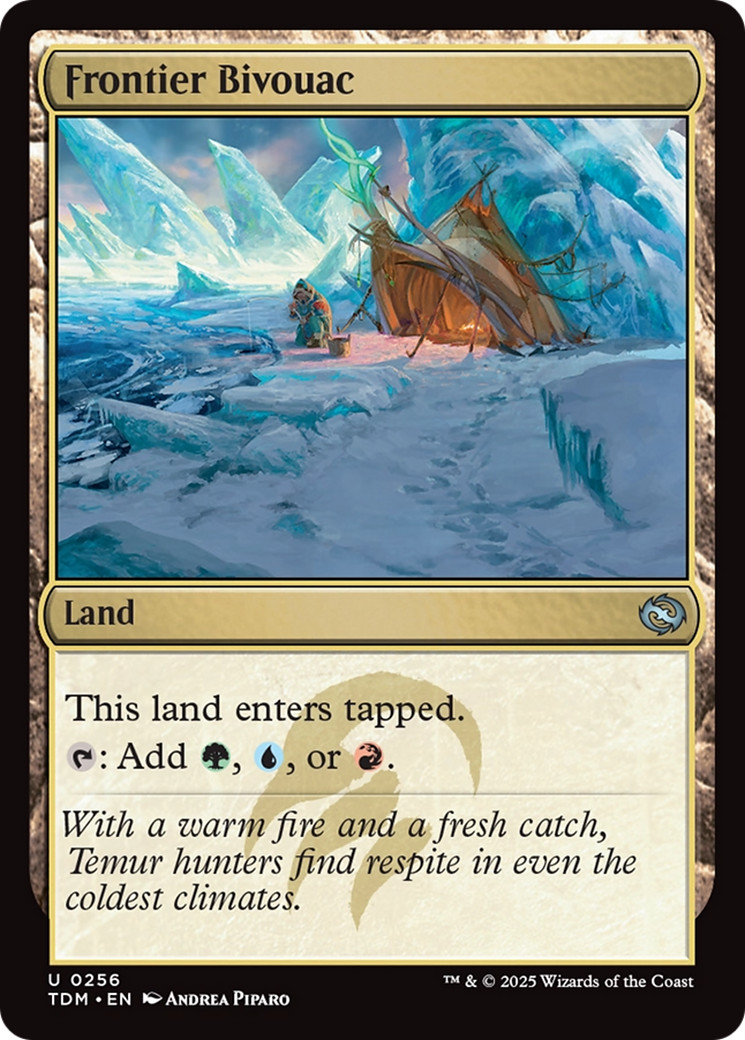 x1 Frontier Bivouac TDM Tarkir Dragonstorm MTG 256 UNCOMMON M/NM 1x
