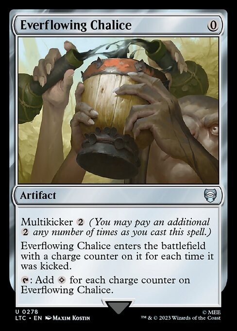 Everflowing Chalice – 278 – LTC – NM – MTG Magic the Gathering