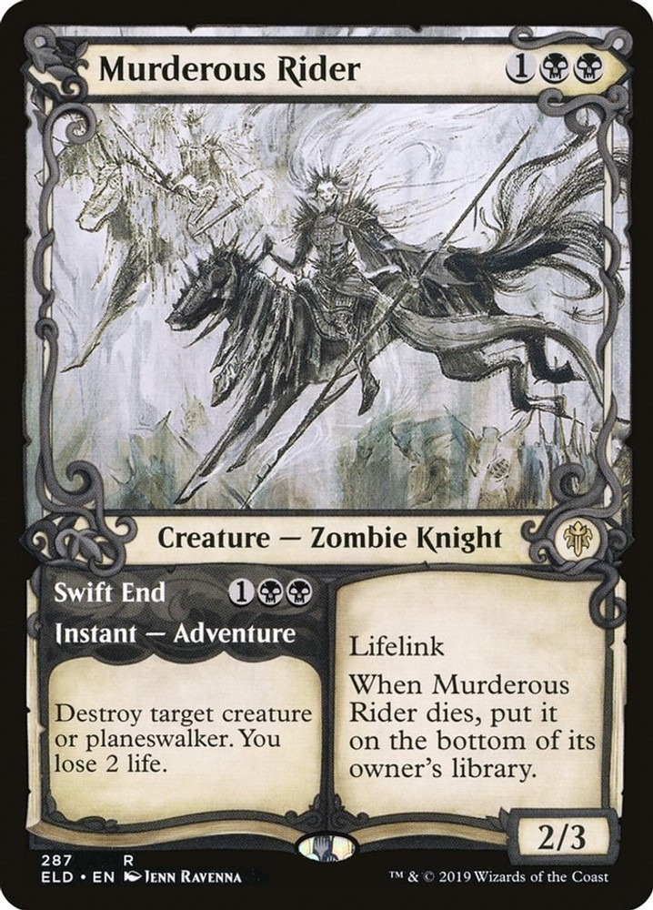 Murderous Rider (Showcase) (287) ( LP) Throne of Eldraine MTG ELD