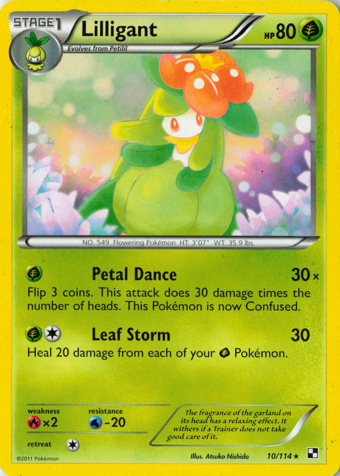 Black and White #10/114 Lilligant