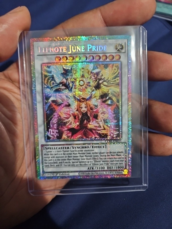 Elfnote June Pride – CORI-EN035 – STARLIGHT Rare – Chaos Origins – NM/M