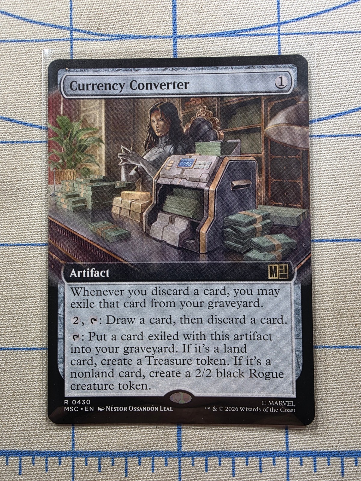 Currency Converter (Extended Art) 430 Commander: Marvel Super Heroes Magic
