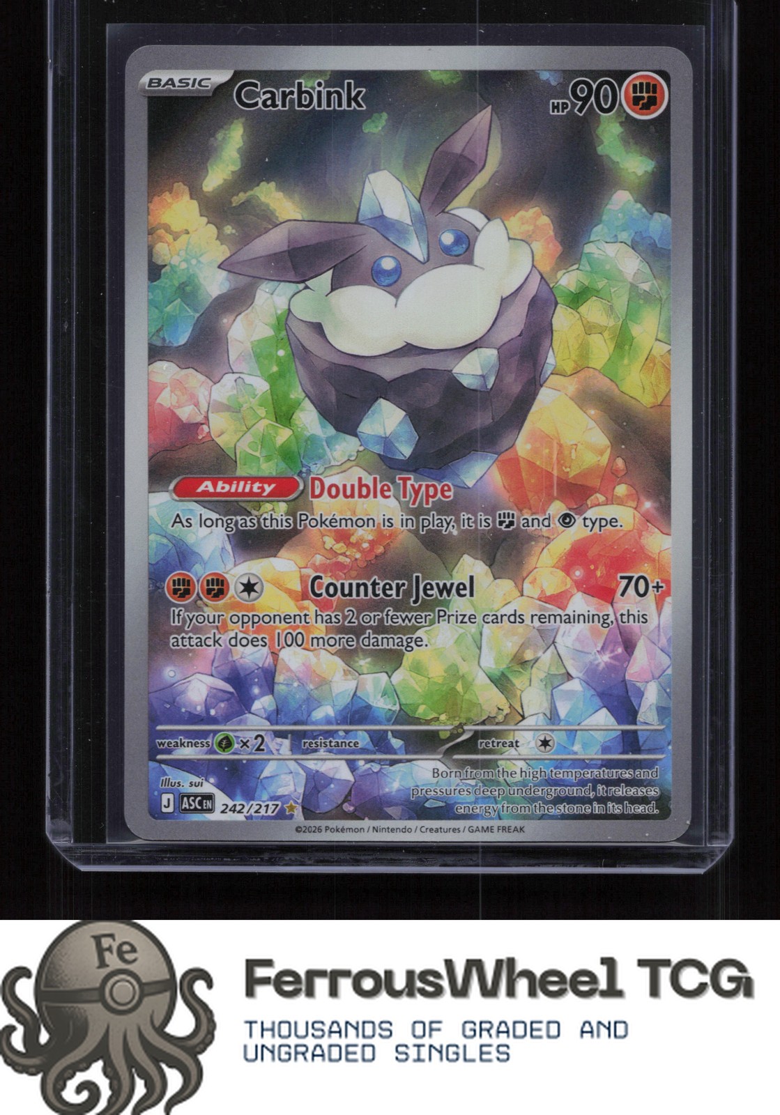 Carbink 242/217 – ME: Ascended Heroes – (NM)