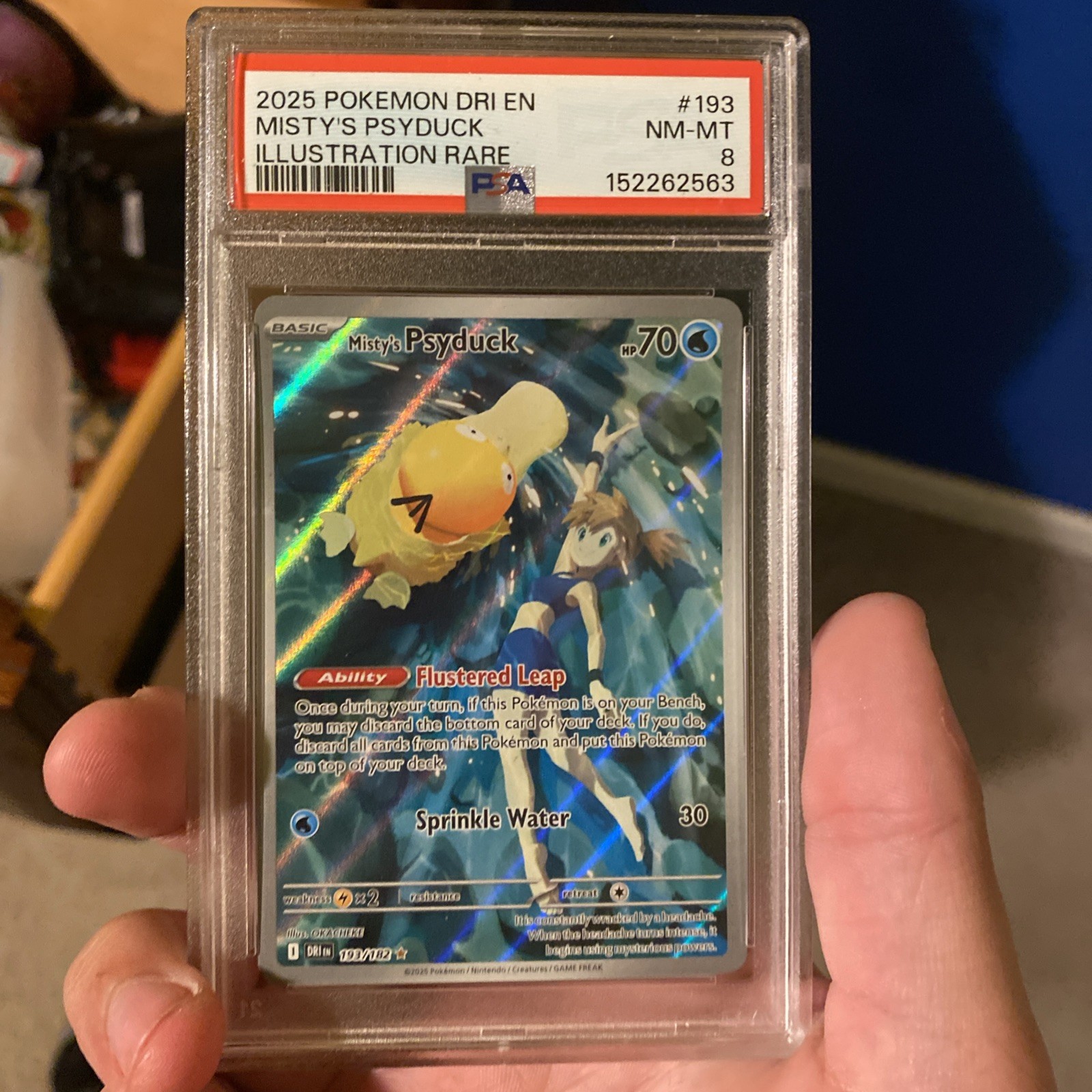 Misty’s Psyduck 193/182 Sv10: Destined Rivals Holo