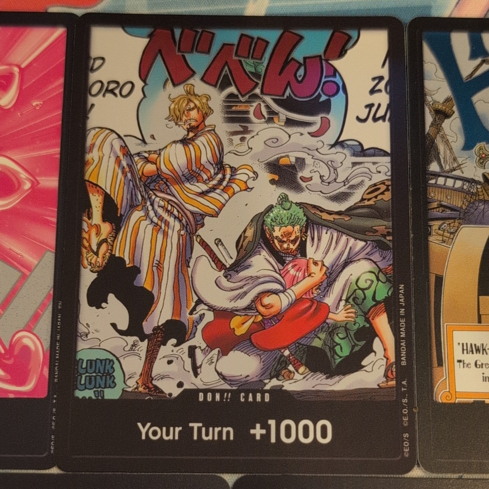 17cd One Piece Alternative Art DON!! Bundle inc 2x Foil – Mint – As Pictured
