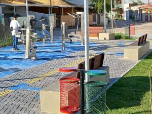 Leia mais sobre o artigo DUAS NOVAS PRAÇAS FORAM INAUGURADAS NESTA QUINTA-FEIRA (12) EM PONTA DE PEDRAS