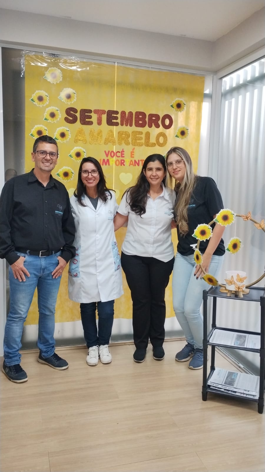 Você está visualizando atualmente Sinpospetro -Jundiaí celebra o Setembro Amarelo com ações de valorização à vida