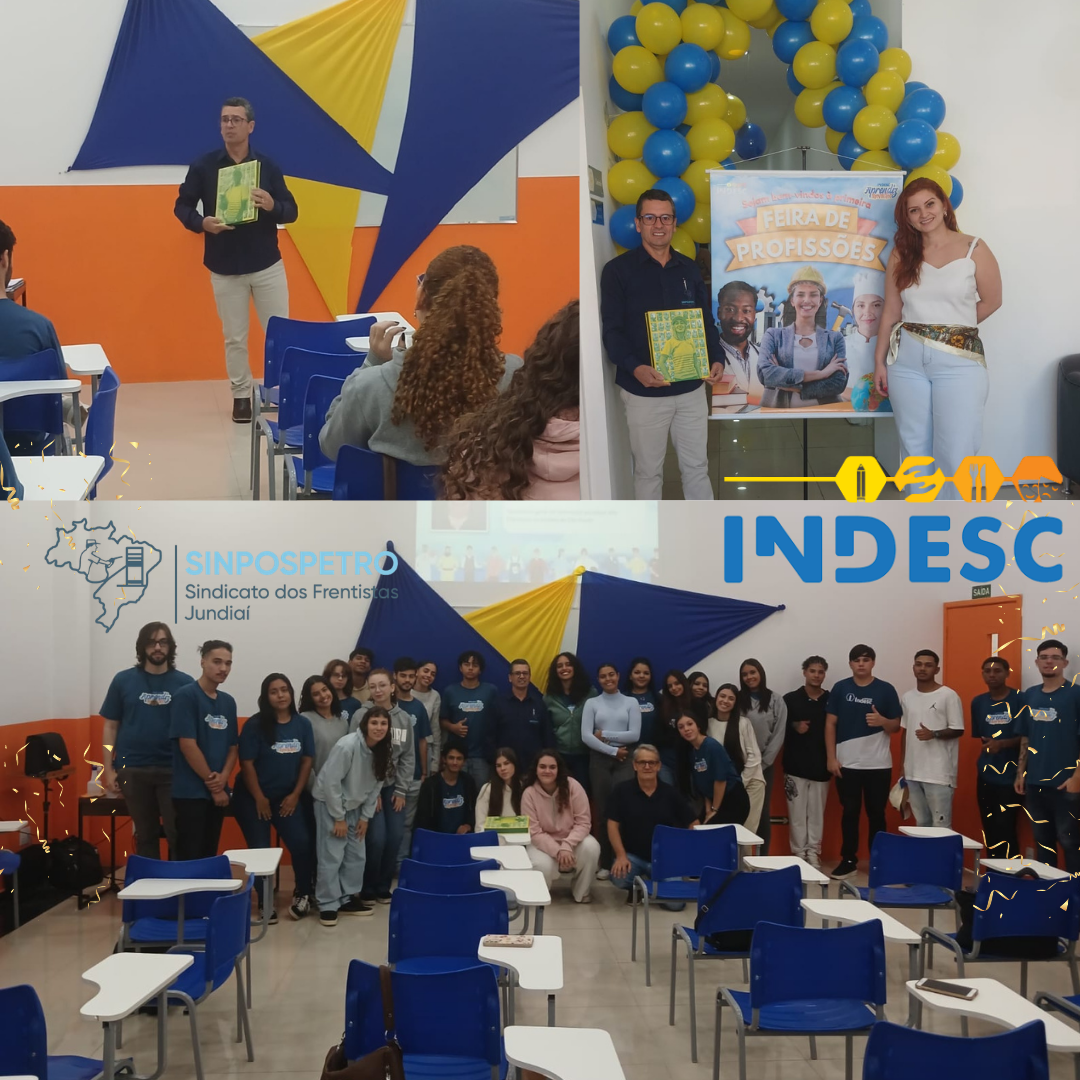 Você está visualizando atualmente Presidente do Sinpospetro-Jundiaí participa de palestra sobre jovens e o mundo do trabalho
