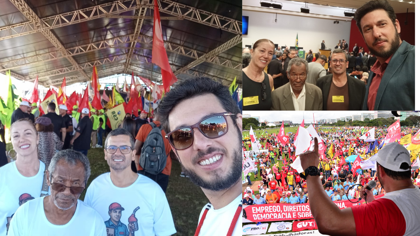 Você está visualizando atualmente Sinpospetro-Jundiaí participa em Brasília de ato da classe trabalhadora