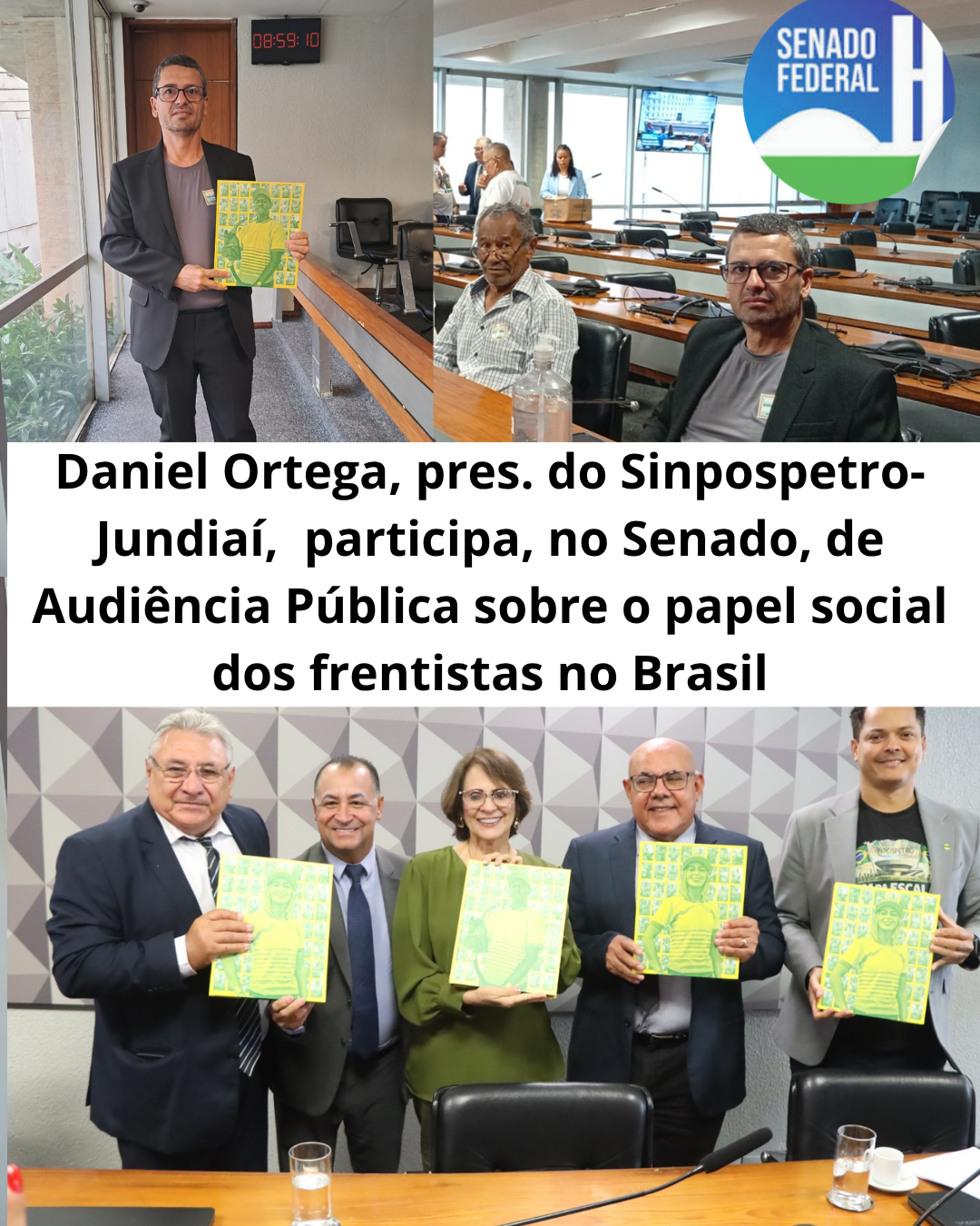 Você está visualizando atualmente Daniel Ortega, presid. do Sinpospetro-Jundiaí, participa, no Senado, de audiência sobre o papel social dos frentistas