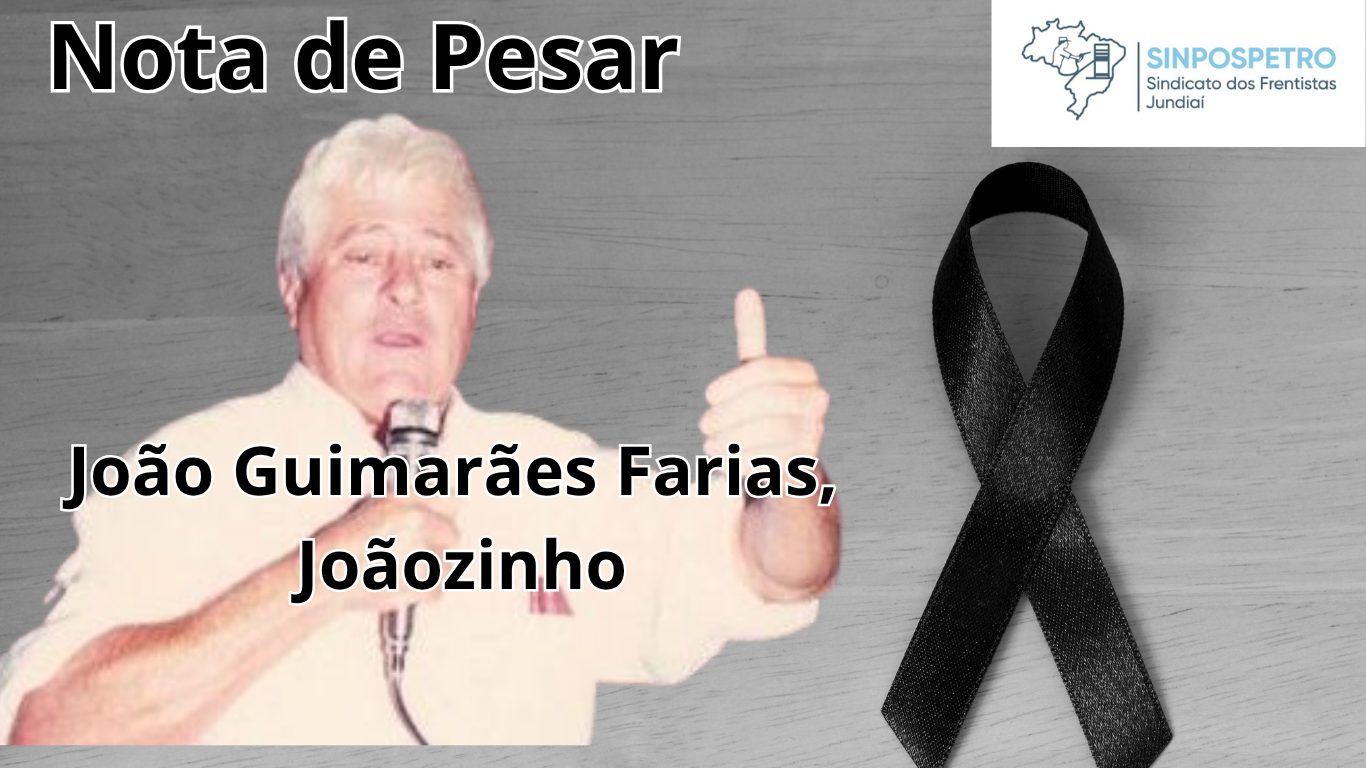 Você está visualizando atualmente Sinpospetro-Jundiaí lamenta falecimento de João Guimarães, um dos fundadores da categoria dos frentistas